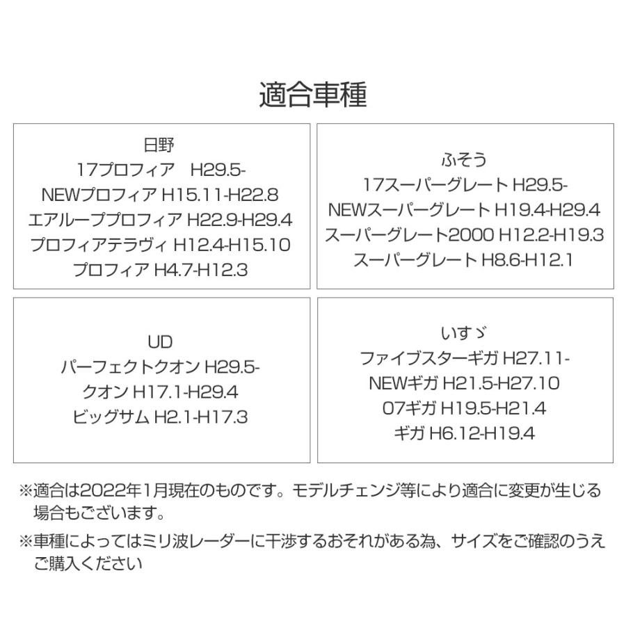 ナンバーフレーム 角 絞り パイプ Φ26 大型 メッキ カスタム ギガ