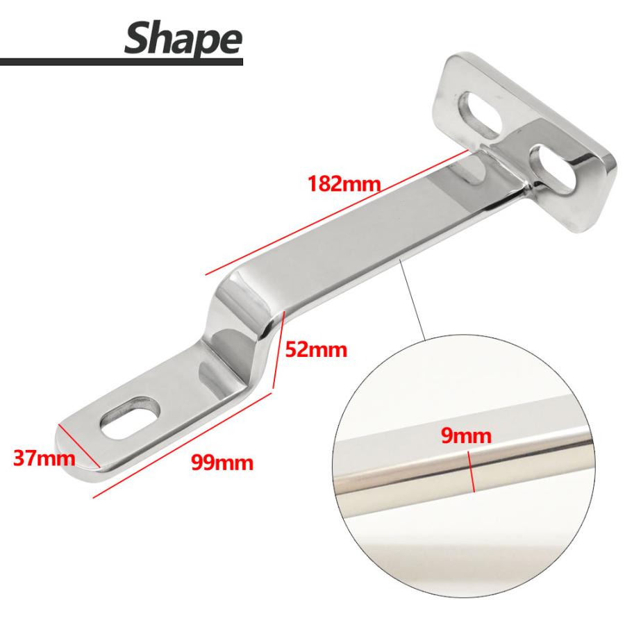 ファイブスターギガ 低床用 フォグランプステー フォグステー 外装 2個