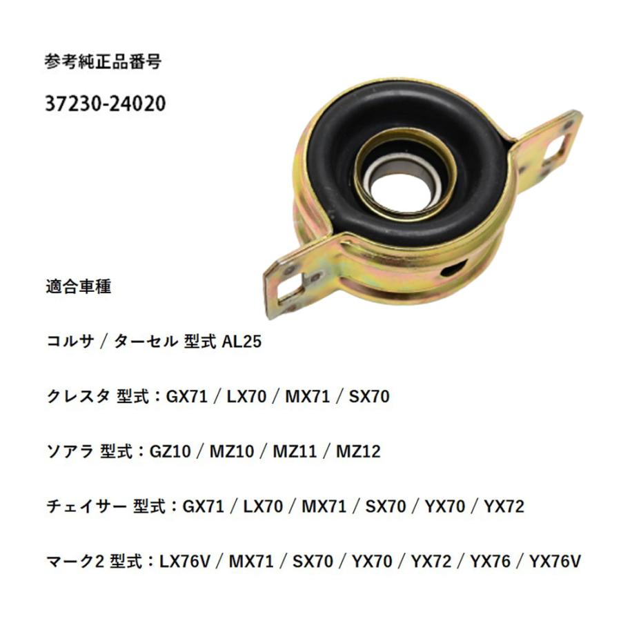 クレスタ GX71 LX70 MX71 SX70 センターサポートベアリング 補修