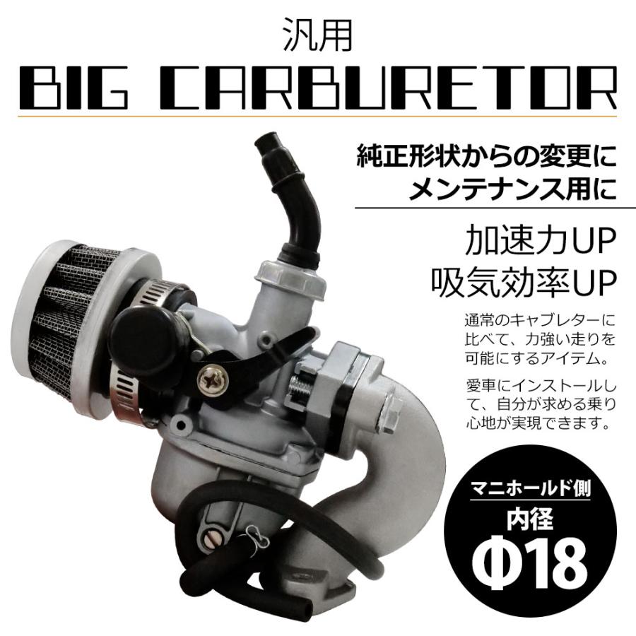 モンキー ゴリラ ダックス ベンリィ カブ ジャズ ビッグ キャブレター