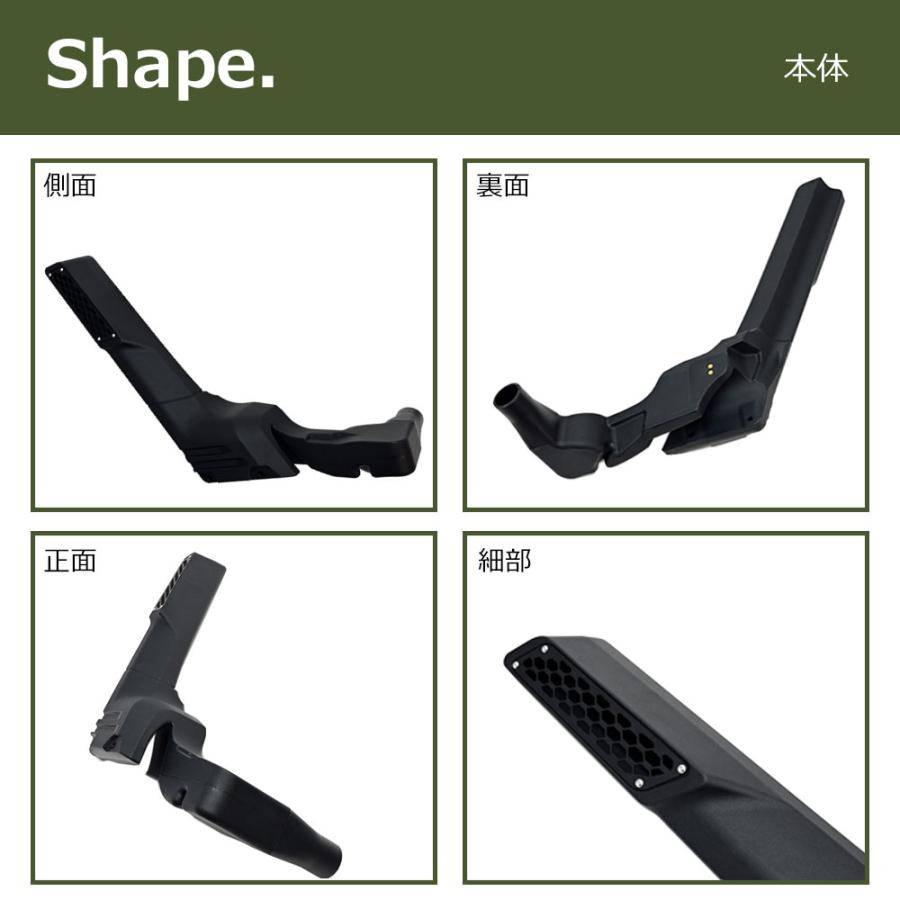 ジムニーJB64 JB74対応シュノーケル 穴あけ加工無 シエラ エアインテーク ジムニー JB64 JB74 シュノーケル 穴あけ加工無 シエラ エアインテーク
