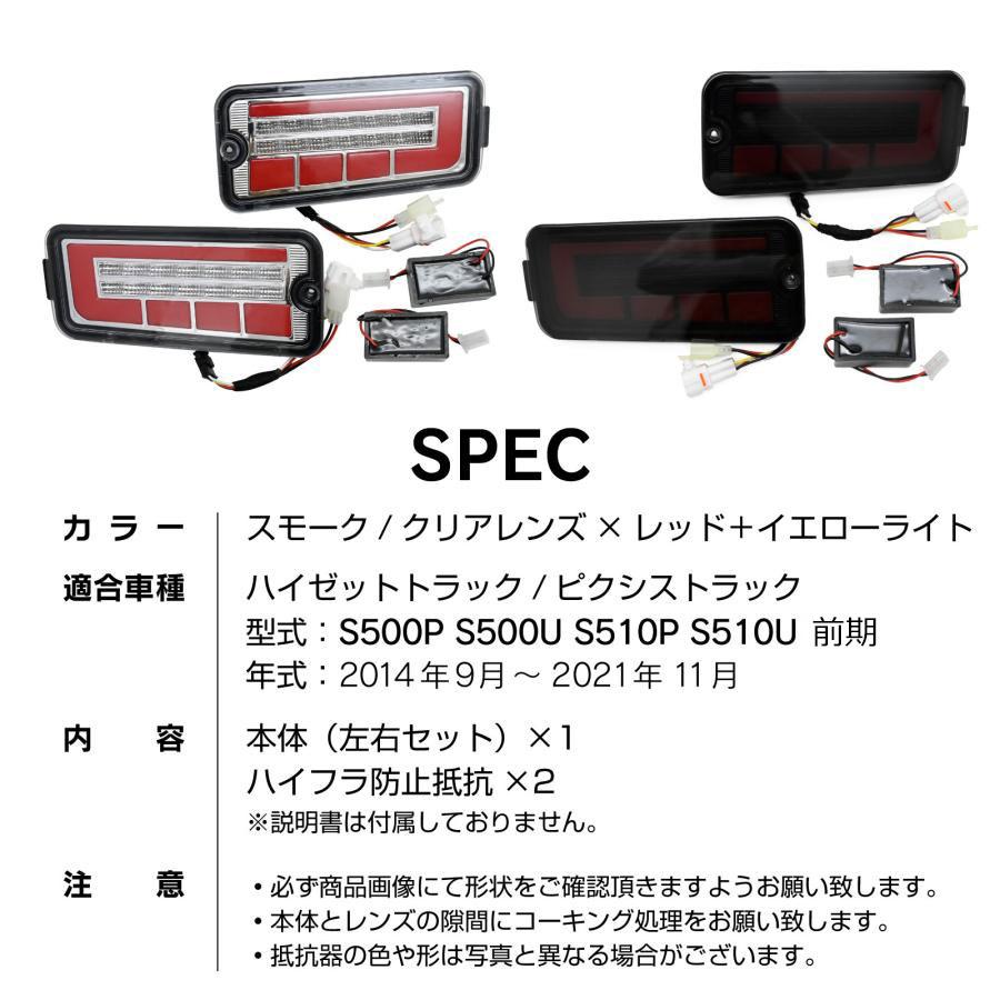 S500P S500U S510P S510U 前期 ハイゼット トラック ピクシストラック