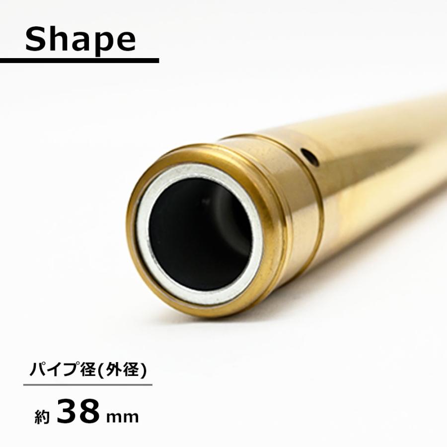 R1-Z 3XC フロントフォーク インナーチューブ 外径38mm 2本 インナー