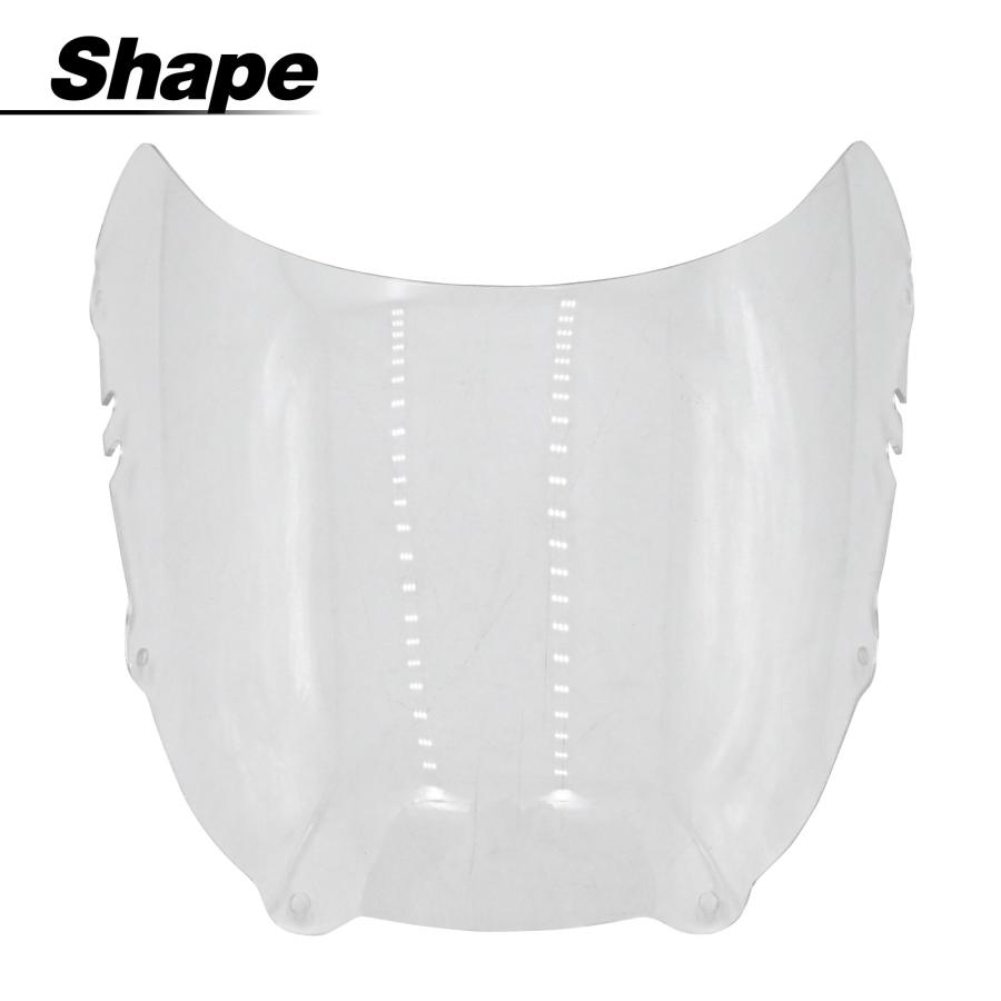 NSR250R MC18 スクリーン クリア 風防 防風 風よけ 雨よけ ウインド