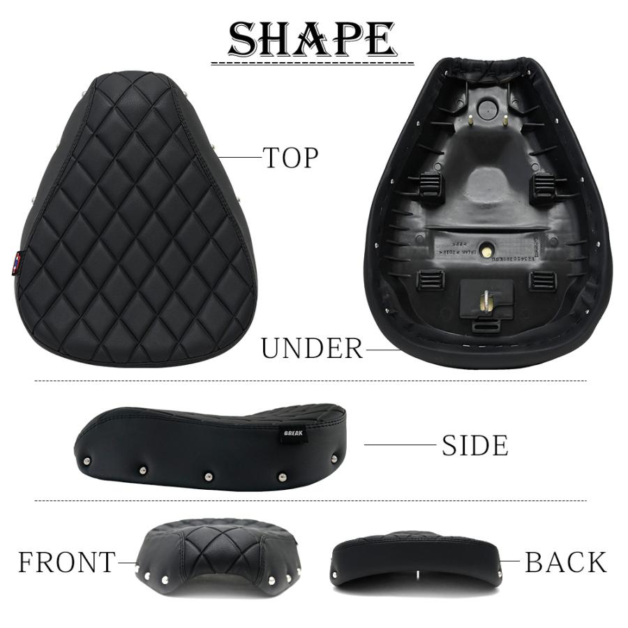 K&H CT125 ハンターカブ ハイシート ブラック JA55 JA65 KandH