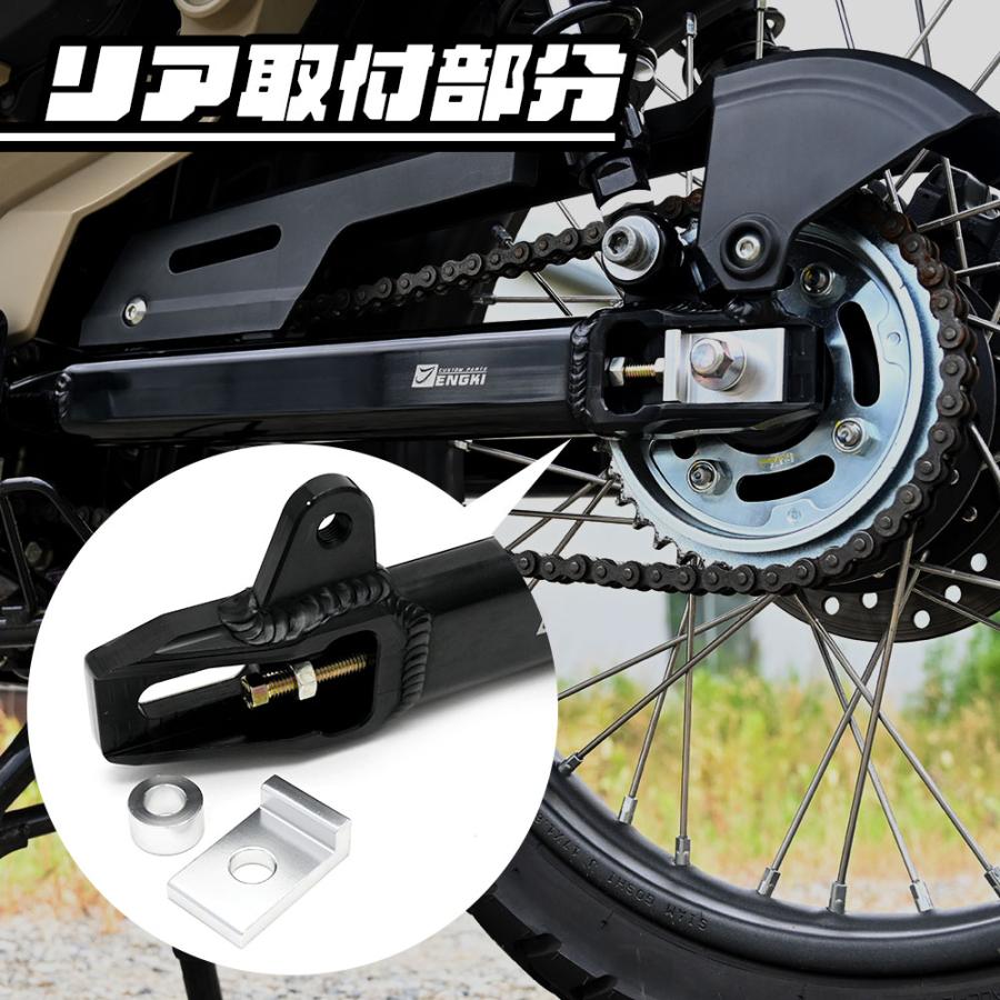 CT125 ハンターカブ JA55 JA65 アルミニウム スイングアーム シルバー