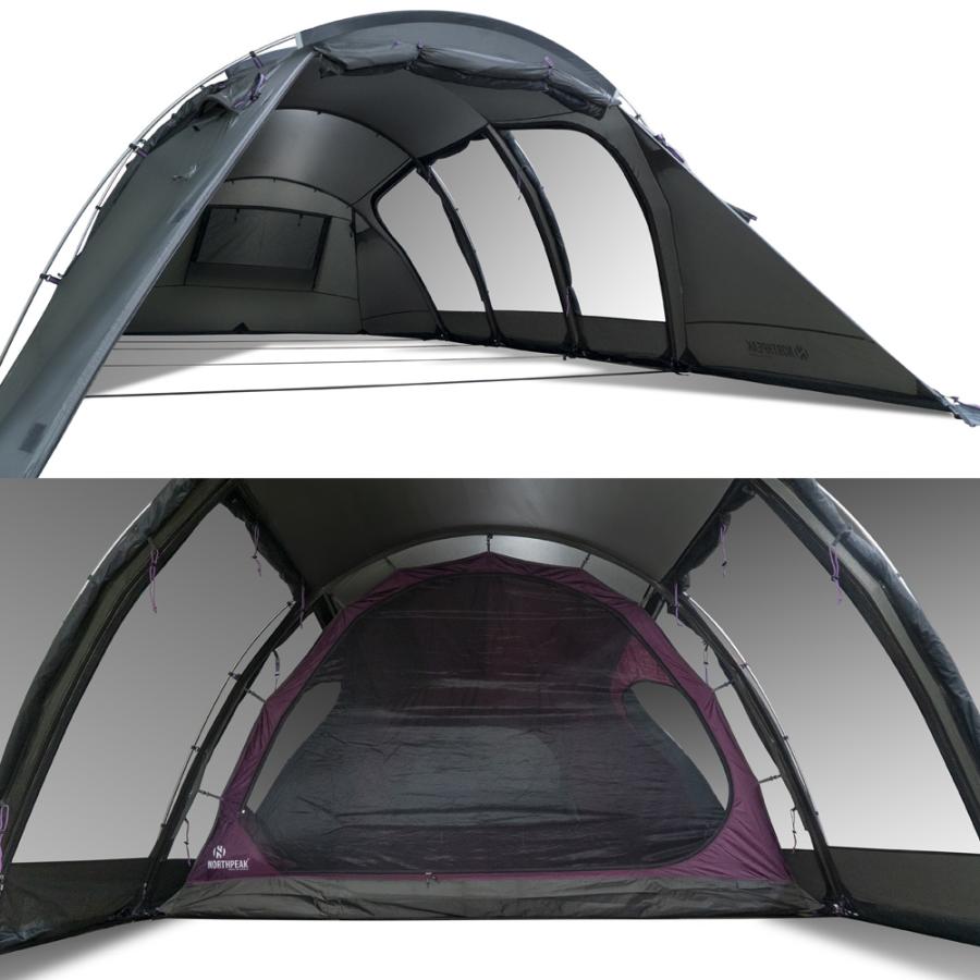 ノースピーク Northpeak ATLANTIC OCEAN RAVEN GRAY 韓国ブランド 2