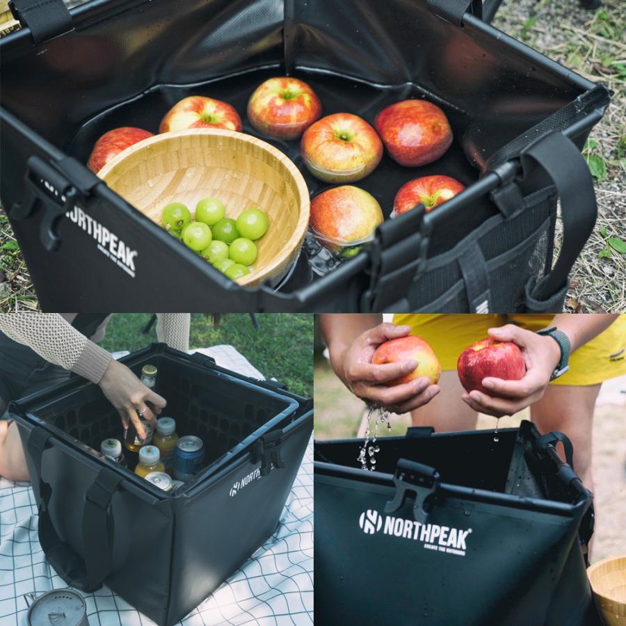 ノースピーク NOPK WASHING BUCKET BLACK 韓国ブランド ウォッシュ