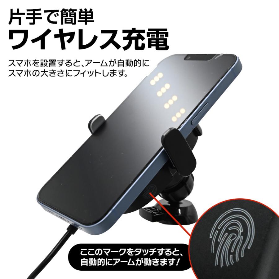 MagSafe 車載充電器 15W エアコン取付 クリップ式 磁気急速 ワイヤレス