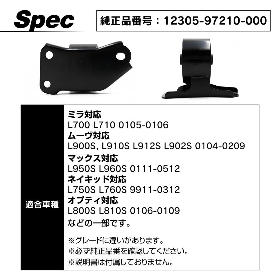 エンジンマウント ラバーマウント ムーヴ マックス ネイキッド ミラ