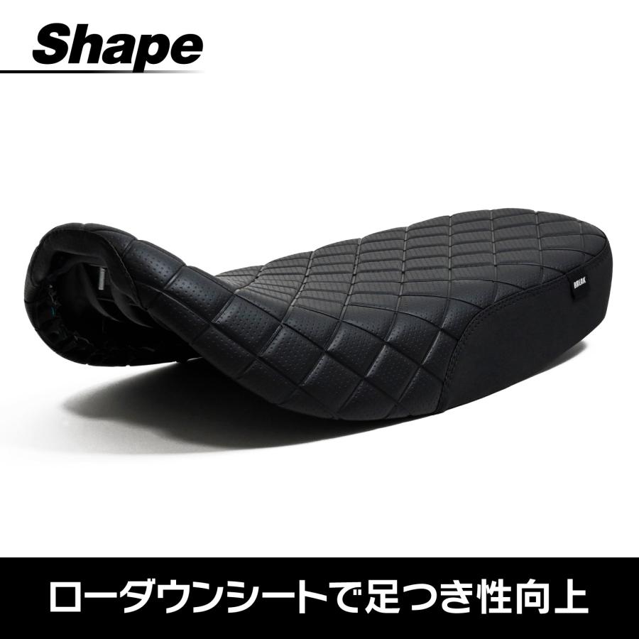JB04ダックス125ローダウンセット DAX125 ST125 JB04 ダックス 125 ダイアモンド ローダウンシート
