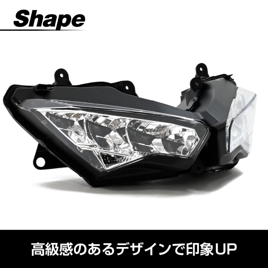NINJA250 NINJA400 NinjaZX4RR ニンジャ250 ニンジャ400 ヘッドライト