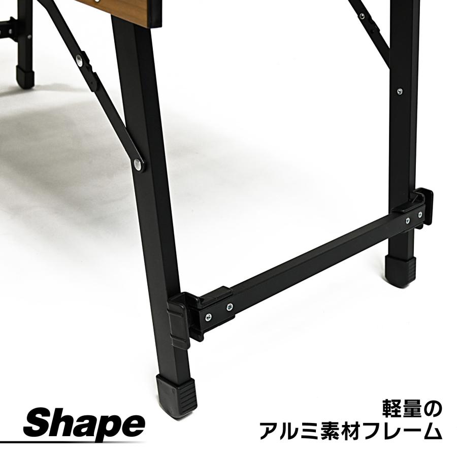 waku fimac IGT アウトドアテーブル キャンプテーブル テーブル ロール