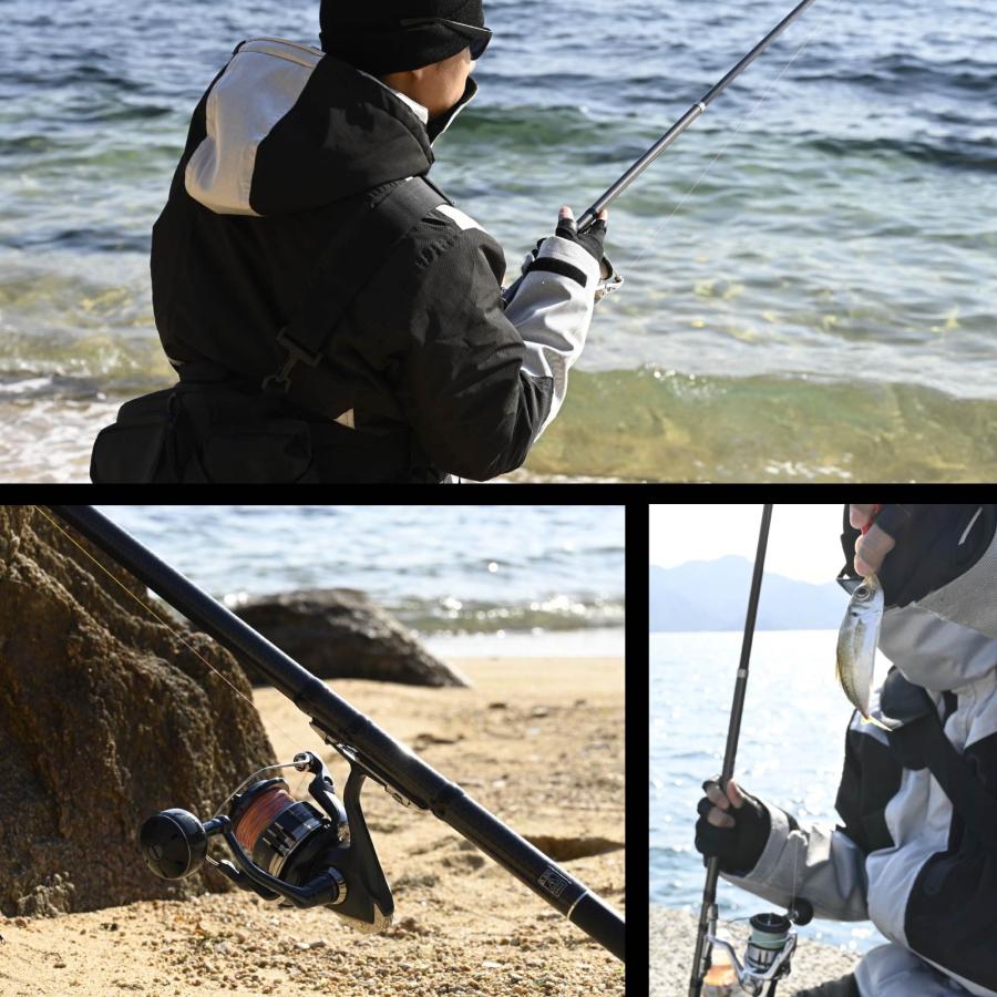 WAKU FIMAC 磯竿 釣り竿 遠投 軽量 カーボン 投げ竿 投げ釣り 打ち込み