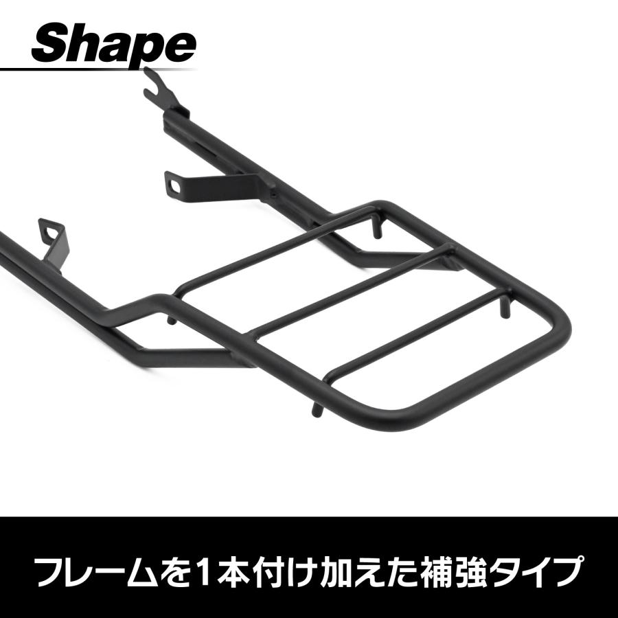 スーパーカブ 50 70 90 リトルカブ 強化品 リアキャリア 延長 マット
