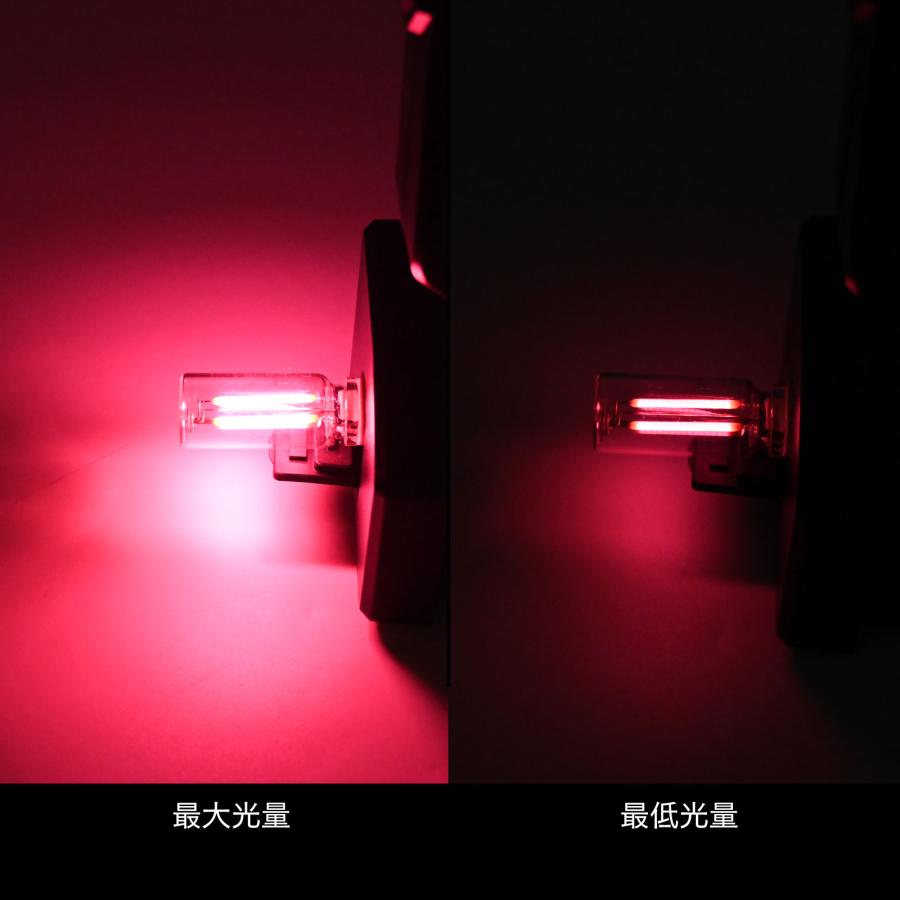 メール便 USB レトロ LED電球 調光式 タッチ操作 旧車対応 USDM JDM