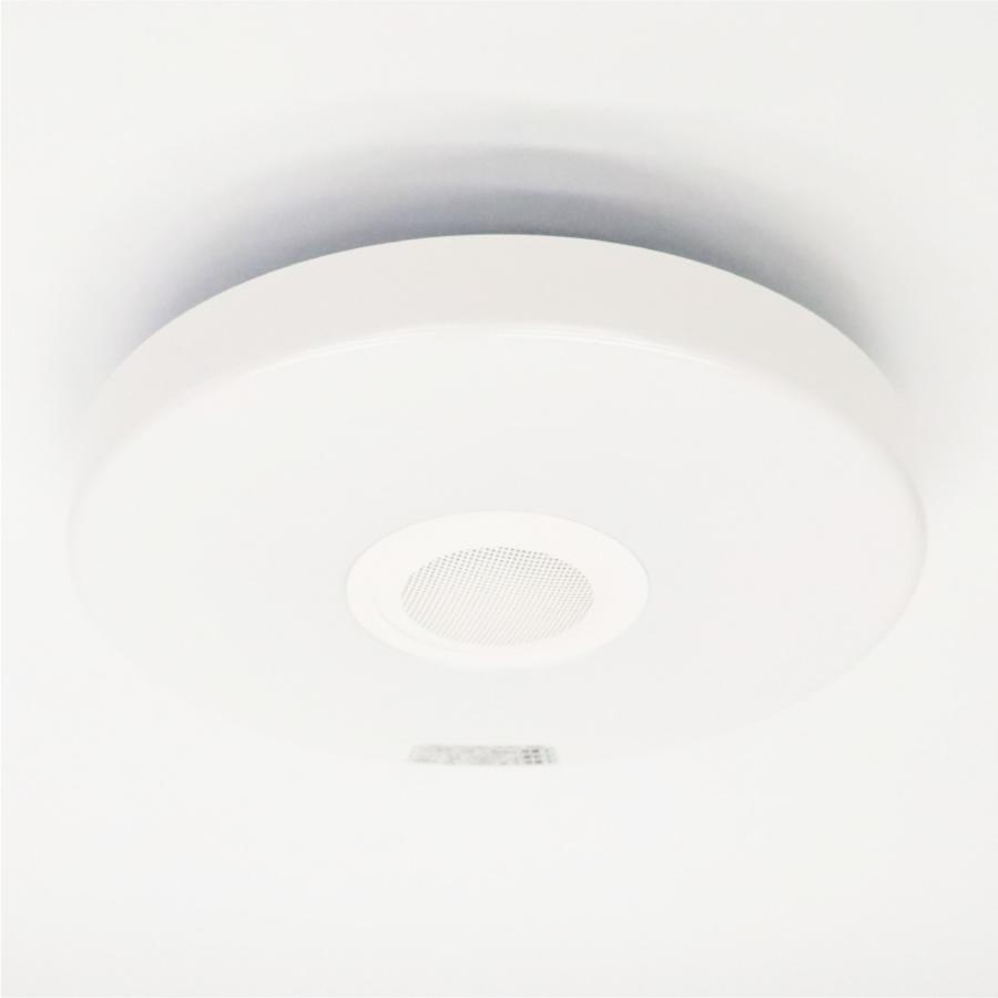 Bluetoothスピーカー内蔵 LEDシーリングライト 10畳用 調光調色 工事
