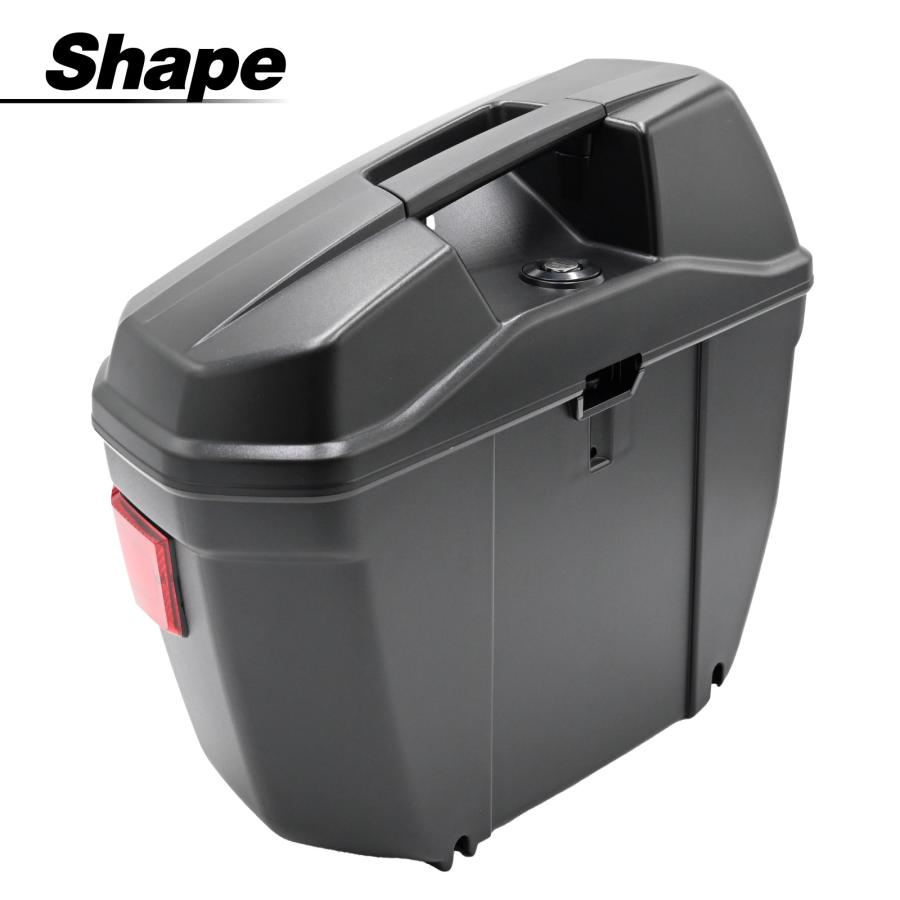 並行輸入品 GIVI ジビバイク用 サイドケース 22L E22N 左右セット 汎用