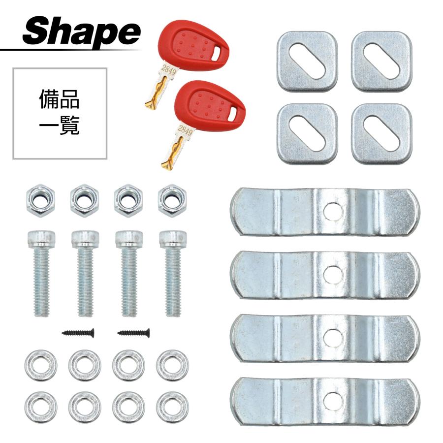 並行輸入品 GIVI ジビ バイク用 リアボックス モノロック 32L