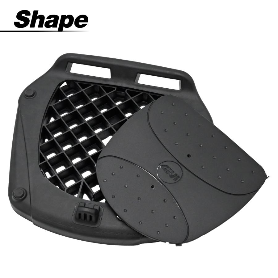 お取り引き中です。 並行輸入 GIVI MP70N モノロックケース用汎用ベース WIDEタイプ トップ