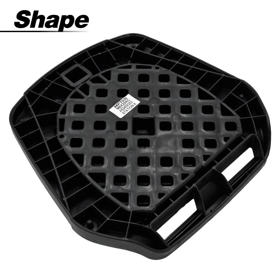 並行輸入 GIVI MP70N モノロックケース用汎用ベース WIDEタイプ トップ