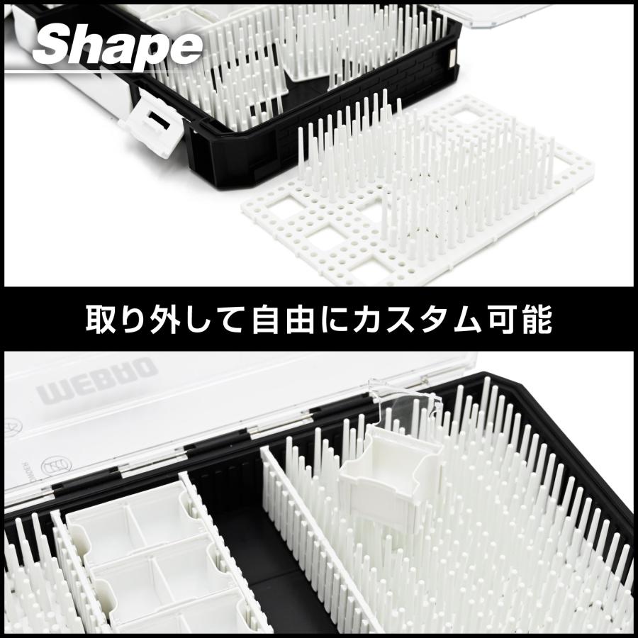 WAKU FIMAC waku fimac MB2540B タックルボックス 収納ケース MB-2540