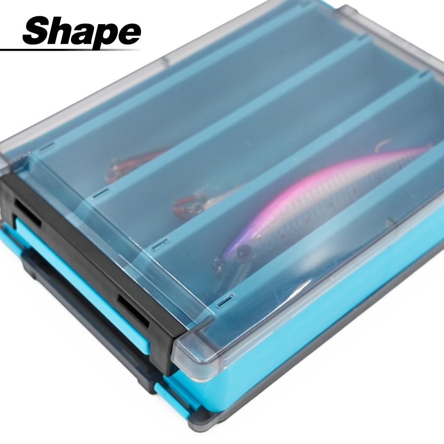 WAKU FIMAC ルアーケース 7分割 収納 タックルボックス 奥行18.1cm