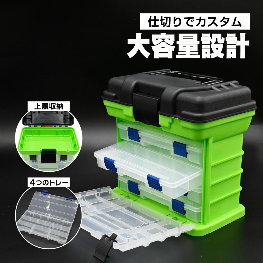 釣り用タックルボックス シーバス用ルアー70個超セット まとめ売り