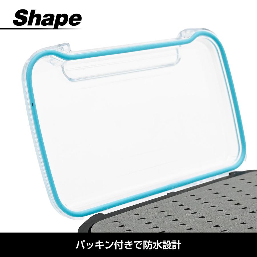 WAKU FIMAC ジグヘッドケース フライケース 大容量収納 両面タイプ 234