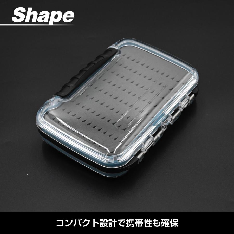 WAKU FIMAC ジグヘッドケース フライケース 大容量収納 両面タイプ 234