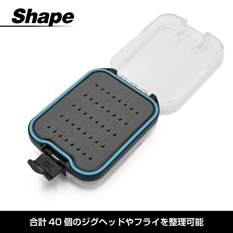 WAKU FIMAC ジグヘッドケース フライケース コンパクト収納 両面タイプ