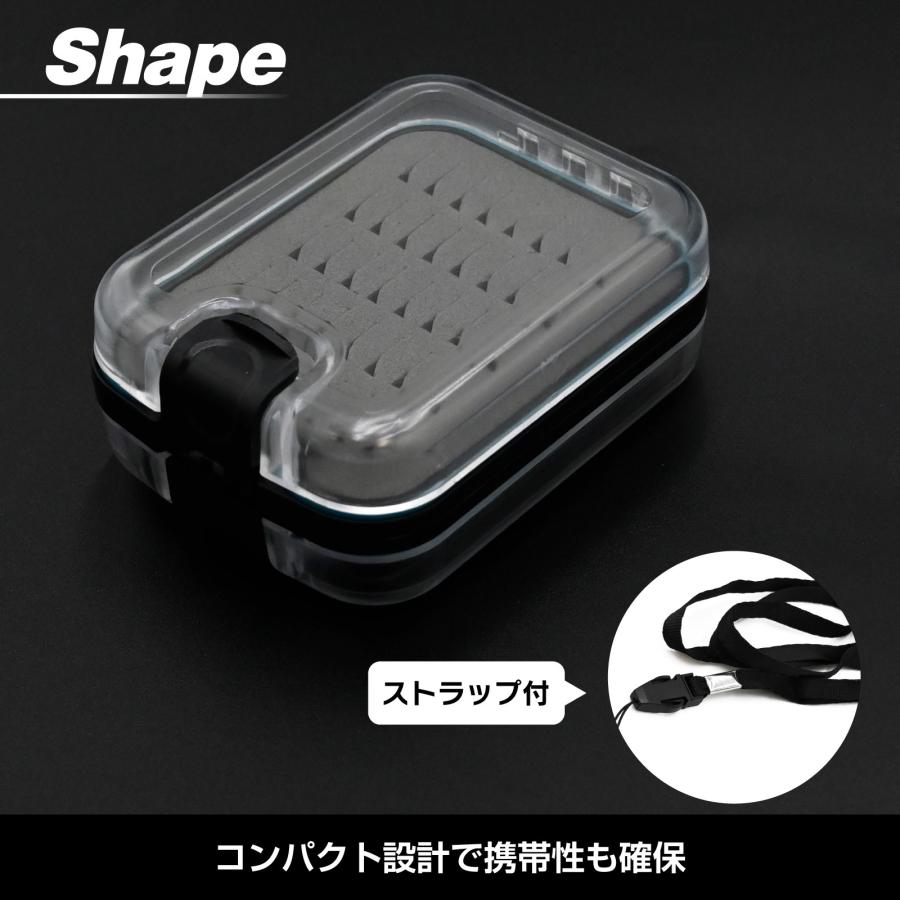 WAKU FIMAC ジグヘッドケース フライケース コンパクト収納 両面タイプ