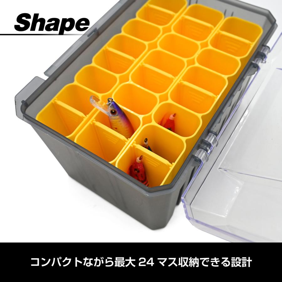 WAKU FIMAC エギケース タックルボックス ルアーケース メタルジグ収納