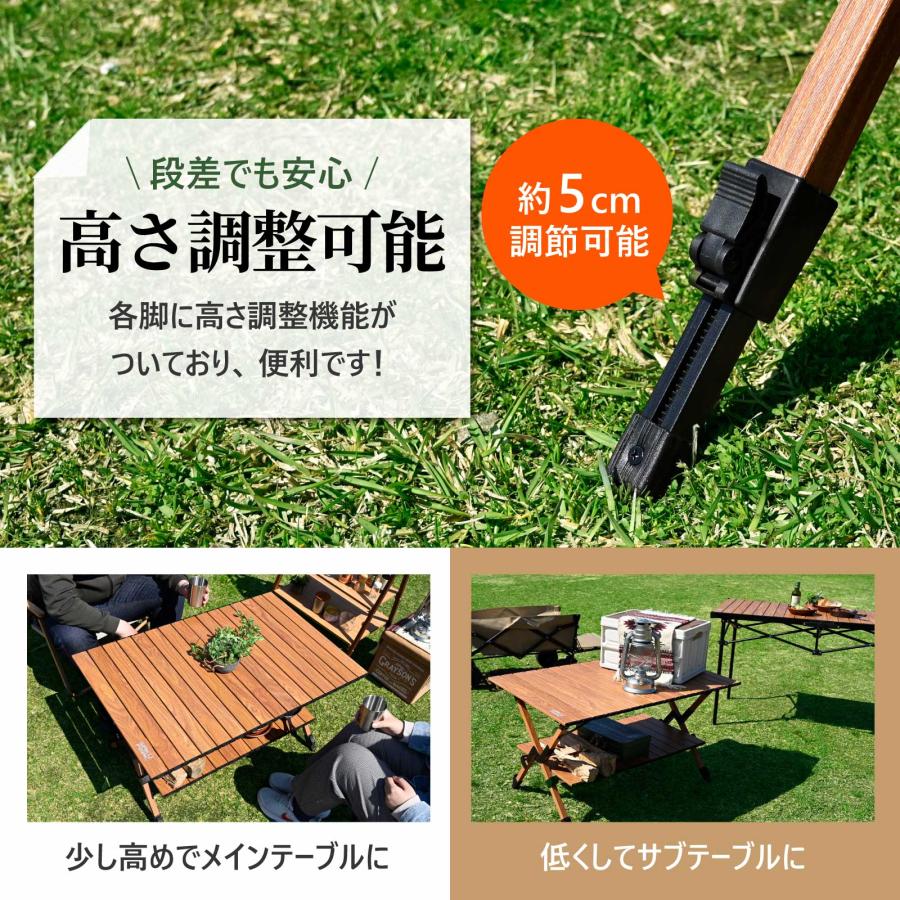 WAKU FIMAC waku fimac 90＊60 アウトドアテーブル キャンプテーブル 2