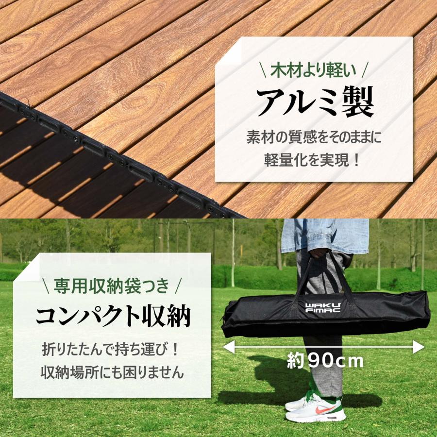 WAKU FIMAC waku fimac 90＊60 アウトドアテーブル キャンプテーブル 2