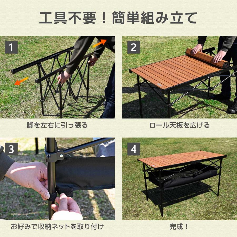 WAKU FIMAC waku fimac 120×60cm アウトドアテーブル キャンプテーブル