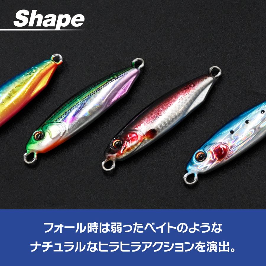 WAKU FIMAC タングステン TG メタルジグ 40g 5.6cm 高比重 コンパクト