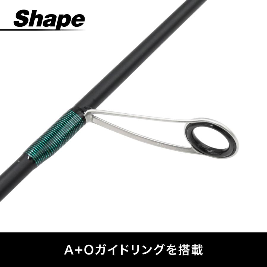 SEASIR モデルSTREAM ソリッドウッド スピニングロッド 1.68m 5