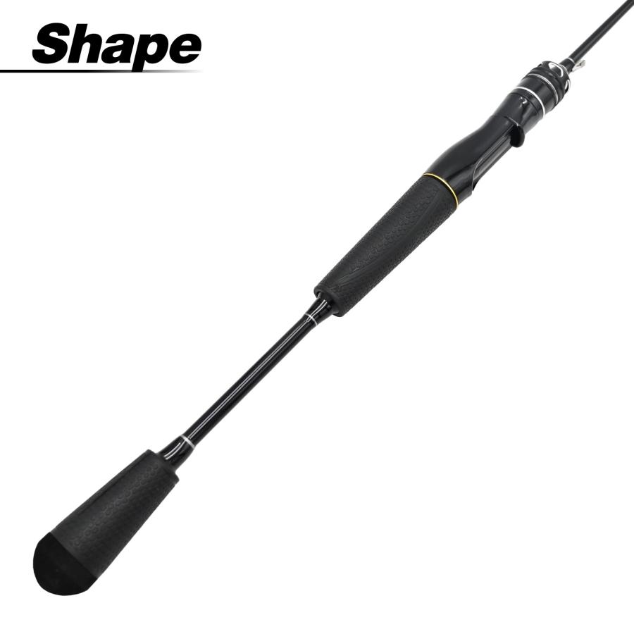 waku fimac スピニングロッド 携帯ロッド 4ピース M調 コンパクト