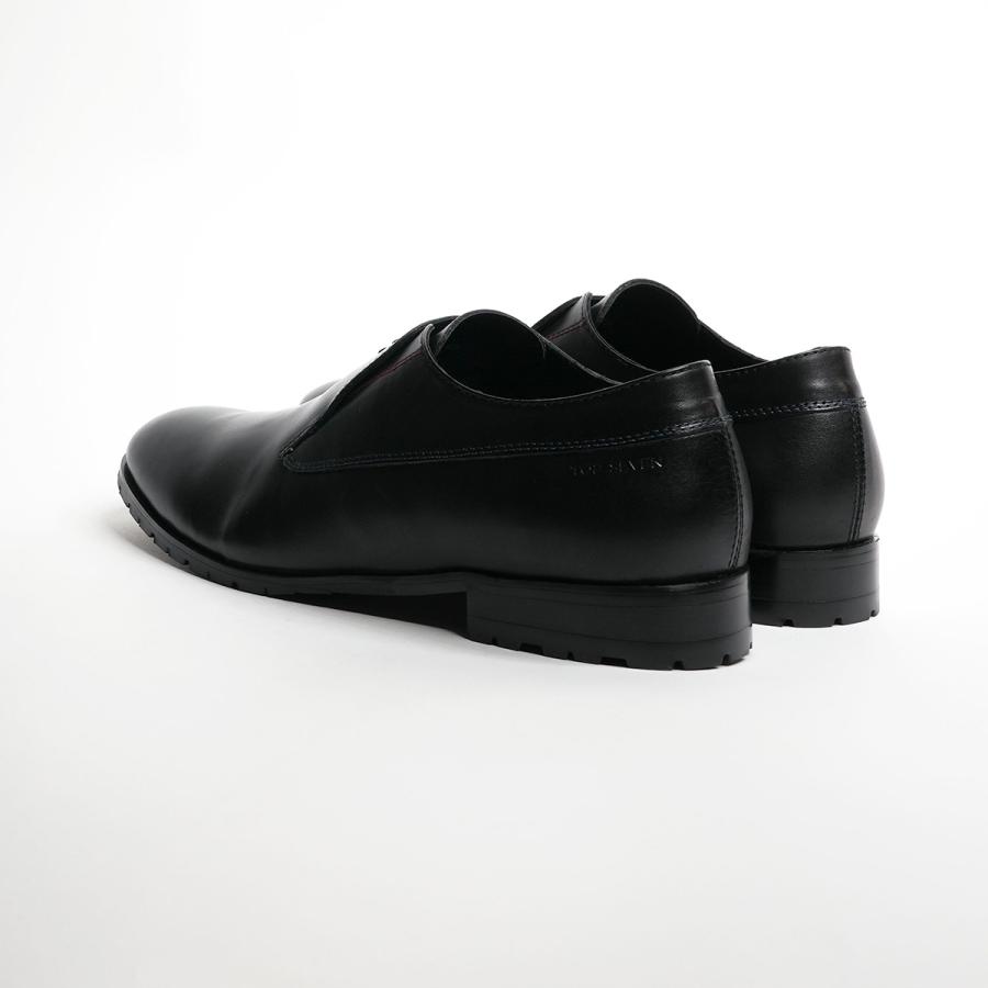 トップセブン 公式 T7-GT7021SLP BLACK 黒 革靴 ファッション スリッポン ビジネス 本革 VIBRAM ドレスシューズ トレンド コーデの画像
