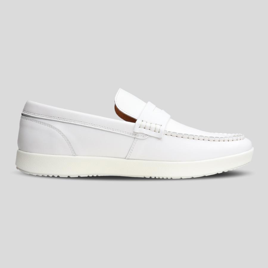 THE TOE Schnoor Top ホワイト TOP SEVEN（トップセブン） 公式 T7-S253RF WHITE 白 本革 ローファー