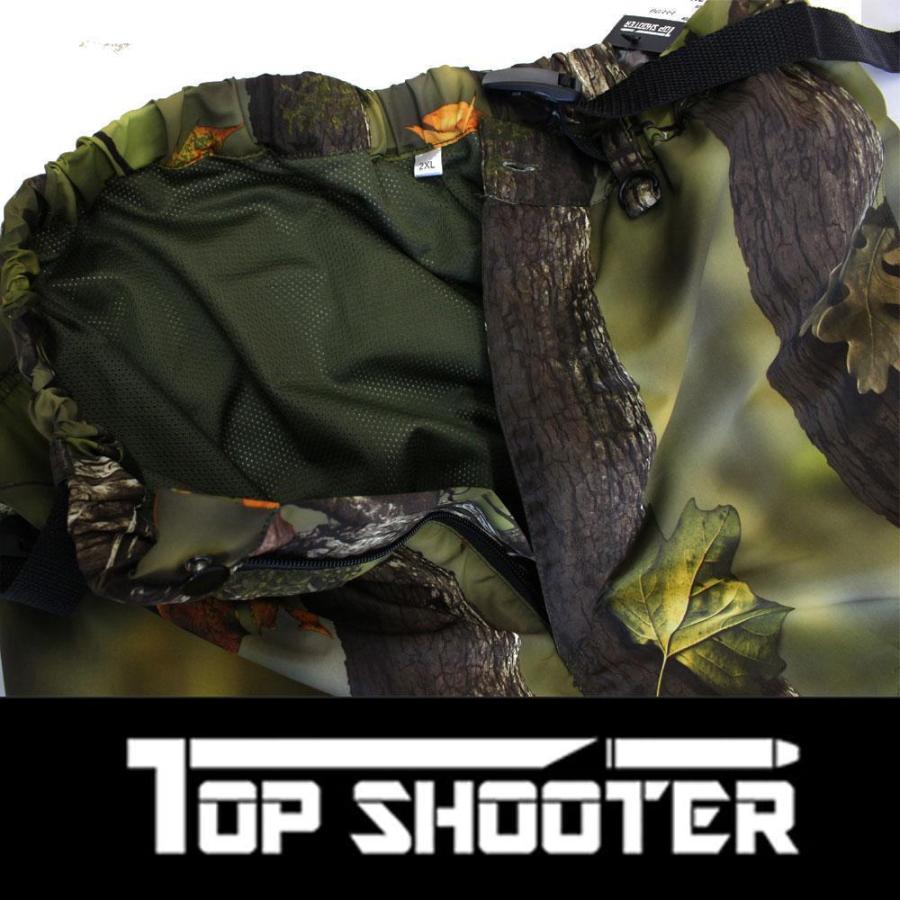 トップシューター ライトウェイト グリーン迷彩パンツ L 軽量 薄型