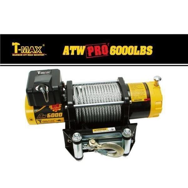 決算セール T-MAX 電動ウインチ 12V 6000LBS ATWPRO オフロード