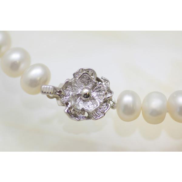 真珠 パールネックレス 真珠ネックレス 8mmサイズ ピアス イヤリング セット |  | 04