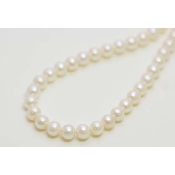 淡水パールホワイトネックレス＆イヤリング（ピアス）セット |  | 01