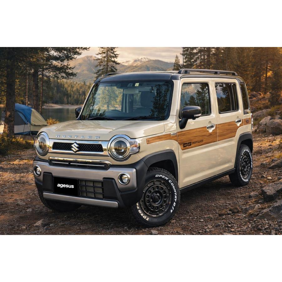 アゲサス ハスラー2WD (MR52S/92S)用 agesus リフトアップサス 1インチ