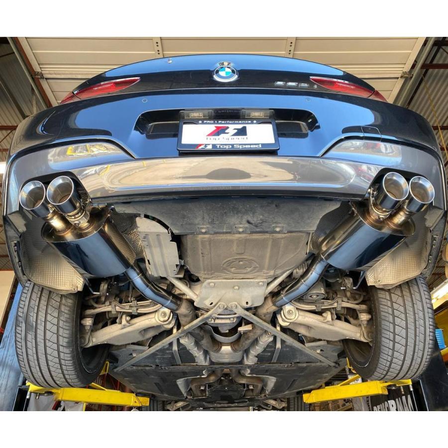 BMW 650i (F06/F12/F13)用マフラー (純正バルブ付き車用) (USAメーカー Top Speed トップスピード製)｜topspeedpro1-japan｜09