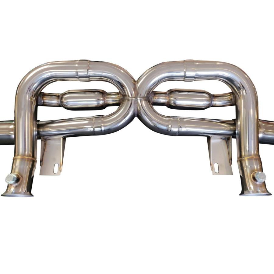 ランボルギーニ ガヤルド用 F1サウンドマフラー (バルブ無し) (USA