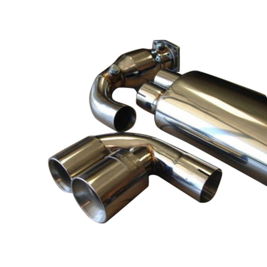 ポルシェ 911 (997.2) ターボ/S & GT2/GT2RS 用マフラー (シングル