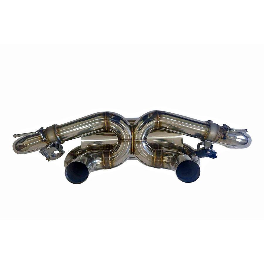 TOYOTA GR SUPRA (A90) 3.0L 用ステンレス製マフラー(バルブ付き 